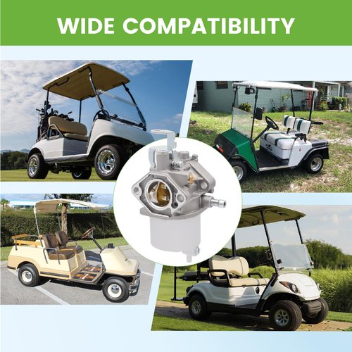 Aylux FE350 Carburetor with 1014523 Fuel Pump for Club Car Golf Cart Precedent Turf Carryall 1996-UP Replace 1016441-01 101905901 1016439 1016440