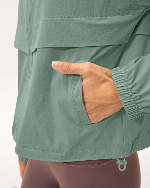 Locachy Women's Athletic Jacket - Lightweight Zip-Up with Windproof Sun Protection | Perfect for Outdoor Workouts