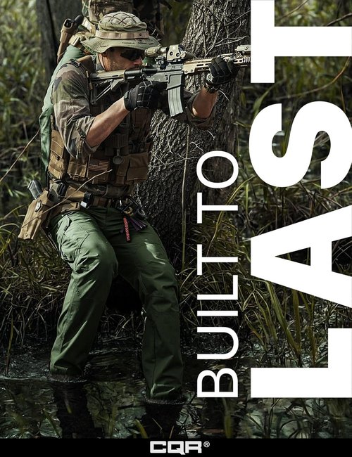CQR Men's Tactical Pants - Lightweight Water Resistant Ripstop Cargo for EDC & Hiking | Outdoor Apparel