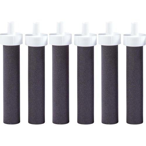 Brita Replacement Water Bottle Filters - BPA-Free, Lasts 40 Gallons | 6-Pack for Eco-Friendly Hydration