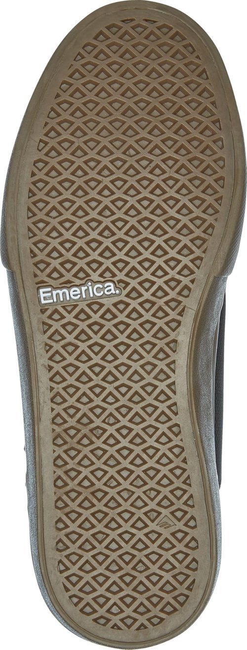 Emerica Cadence – Vulcanized Grip, Streamlined, Clean Single-Piece Vamp, Cushioned Fit, Outstanding Boardfeel, Everyday Sneakers Black/Gum