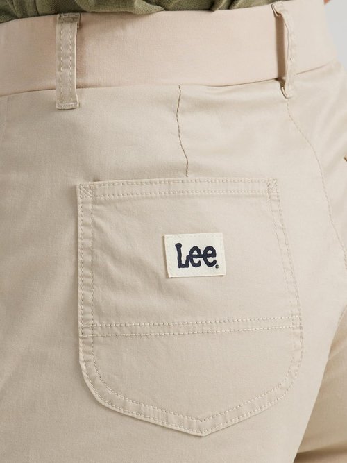 Lee Women's Bermuda Shorts - Ultra Lux Comfort with Flex-To-Go Design | Perfect for Everyday Wear