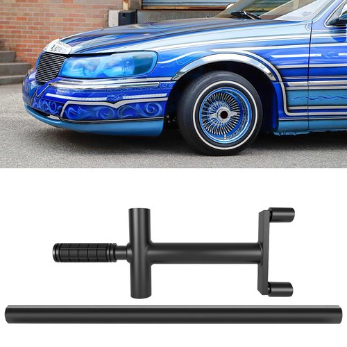 2 Bar Lowrider Wire Wheel Knock-Off Tool Compatible with Dayton, Luxor & Zenith 2-Bar Wire Wheels- Heavy Duty Steel Removal & Installation Tool