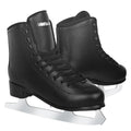 WELLWON Black Ice Skates for Women & Men, Figure Skating Shoes with Velvety Lining, US 10/8.5 – Indoor & Outdoor