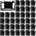 Cholemy 36 Pcs Credit Card Wallet Multitool 46 in 1 Metal Stainless Steel Survival Pocket Tool Bottle Opener Multipurpose Bulk for Husband Dad Men Christmas Birthday Gift, Black