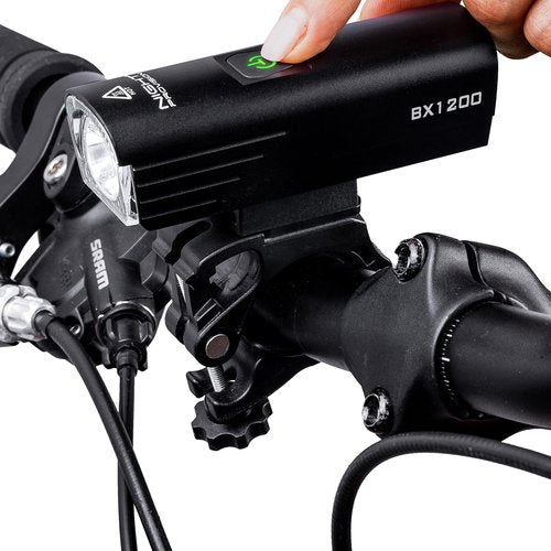 BX-1200 Bike Light Mount Bicycle Light Headlight Handlebar Replacement Featuring Quick-Release - [Replacement specifically Designed for the Night Provision BX-1200 Bicycle Headlight]