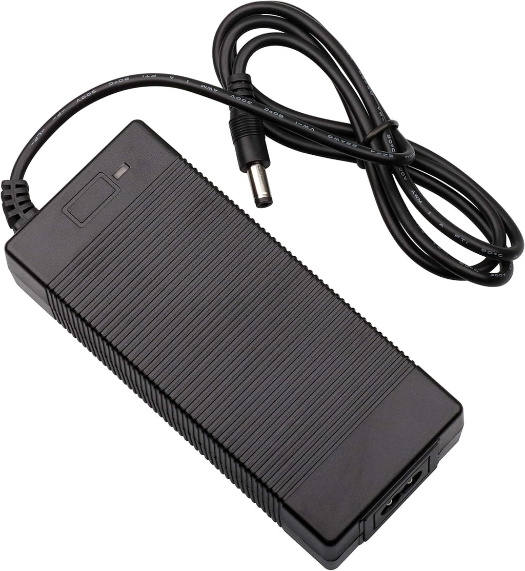 42V 2A Fast Charger for 36V Li-ion Batteries - Compatible with Razor, Jetson, Gotrax | 1 Prong DC-Round Port