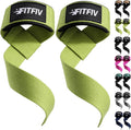 Skiennix Lifting Straps - Neoprene-Padded Wrist Support for Weightlifting | Gym Strength Training for Men & Women