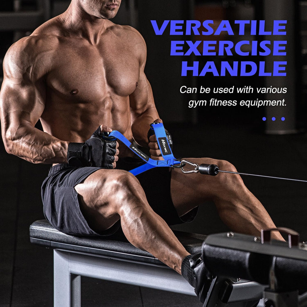 Skiennix Cable Handles - Heavy Duty Resistance Band Attachments for Home Gym | Durable Exercise Equipment
