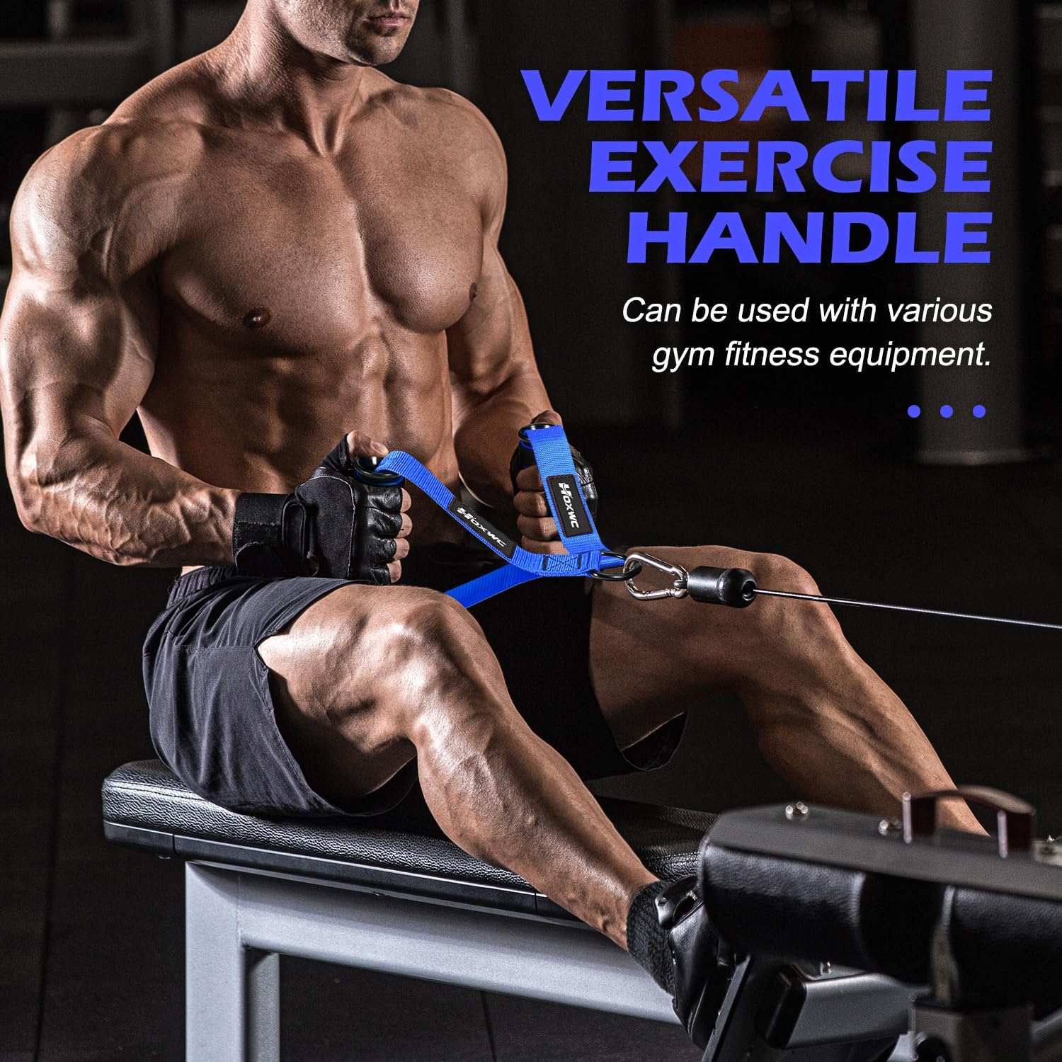 Skiennix Cable Handles - Heavy Duty Resistance Band Attachments for Home Gym | Durable Exercise Equipment