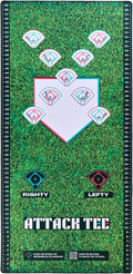 Attack Mat - Premium Baseball & Softball Batting Mat with Optimal Contact Point Guide | Perfect for Hitting Instructors