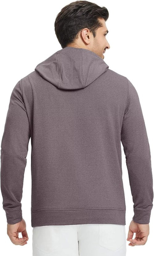 M MAELREG Men's Fleece Pullover Hoodie - Lightweight Athletic Sweatshirt with Kangaroo Pocket