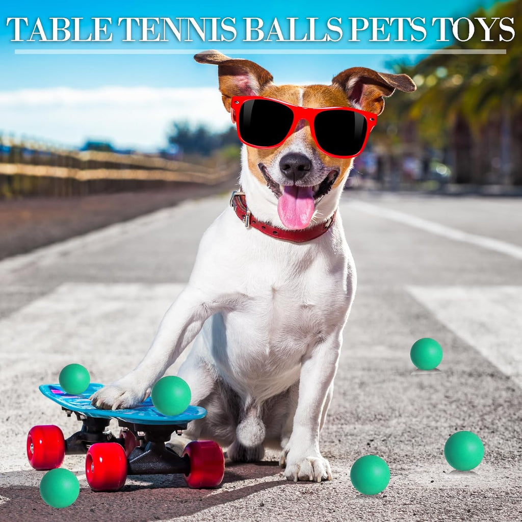 Regine Switzerland Table Tennis Balls - 28 Pcs 40mm Colorful Plastic Balls for Party & Game Fun