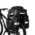 Rhinowalk 3 IN 1 Bike Pannier Bag Multifunctional Bicycle Rear Rack Carrier Bag Backpack with Raincover