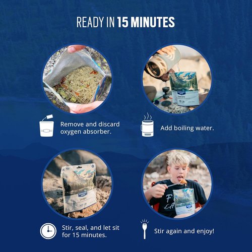 Backpacker's Pantry Fiesta Beef & Vegetable Bowl - Freeze-Dried Camping Meal, 1 Count