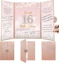 Regine Switzerland Sweet 16th Birthday Decorations - Creative Guest Book Alternative | Rose Gold Theme