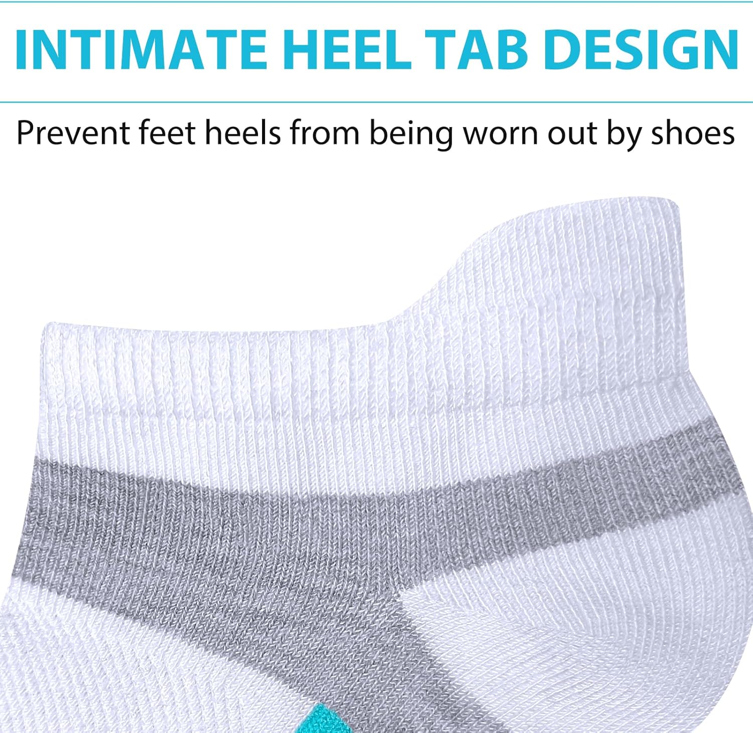 Skiennix Women's Ankle Socks - Lightweight & Breathable Low Cut Design | 10/15 Pairs with Heel Tab