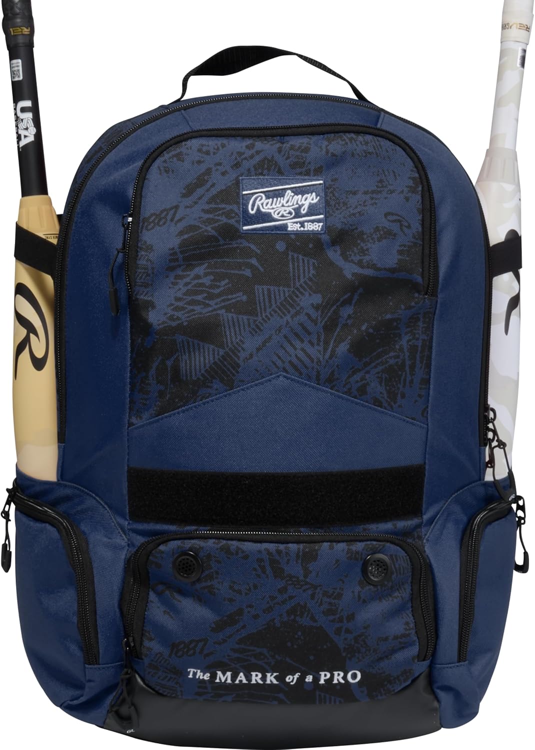 Rawlings Gamer Series Backpack - Durable Equipment Bag for Baseball/Softball | Multiple Colors Available