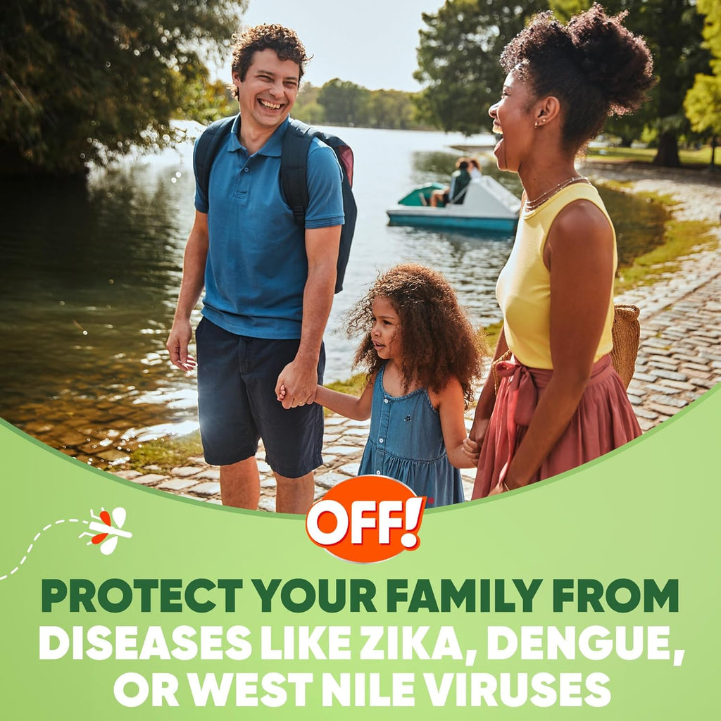 OFF! Deep Woods Insect Repellent - Long-Lasting, Non-Greasy Bug Spray | 4 Oz, 2 Count