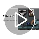 NRZSSN 21 Baseball Wall Mount Display Case Black - Holds 21 Balls, Acrylic & Wooden Craft