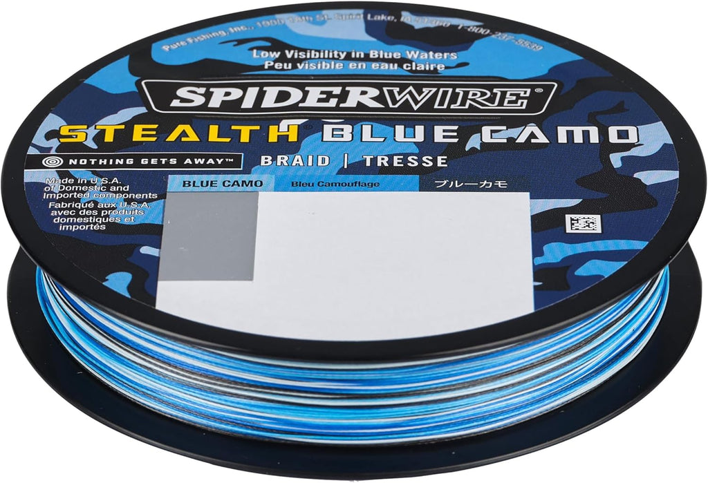 SpiderWire Stealth Braid Fishing Line - High Strength, Low Visibility | 300 Yards, Green
