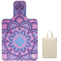 JOOEER Pilates Mat, Non-Slip Foldable Mat for Gym & Fitness, Purple