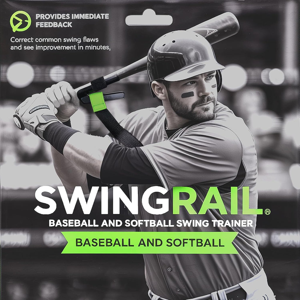 SWINGRAIL Baseball Hitting Trainer - Improve Bat Speed & Swing Mechanics | Ideal for Ages 9+