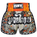 Brown Muay Thai Shorts MSC101 Yant Narai by TUFF Sport