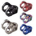 EVOSID Bike Stem 35mm Short MTB Handlebars Riser Ultra-Light CNC Aluminum Alloy 31.8 * 28.6mm for Mountain Bike Enduro Trail AM XC FR DH
