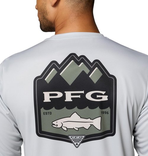 Columbia Men's Long Sleeve Terminal Tackle PFG Shield Shirt - Sun Protection & Comfort