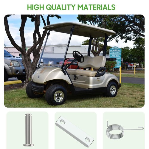 10L0L Golf Cart Brake Pedal Park Hookup Kit, Suitable for Yamaha G29 Drivr 2007-2012.5 Golf Cart OEM#JW1-F5658-00 JW1-F5666-00 JW1-F7275-00 JW1-F1128-00 JW1-F5734-00 JW1-F5866-00