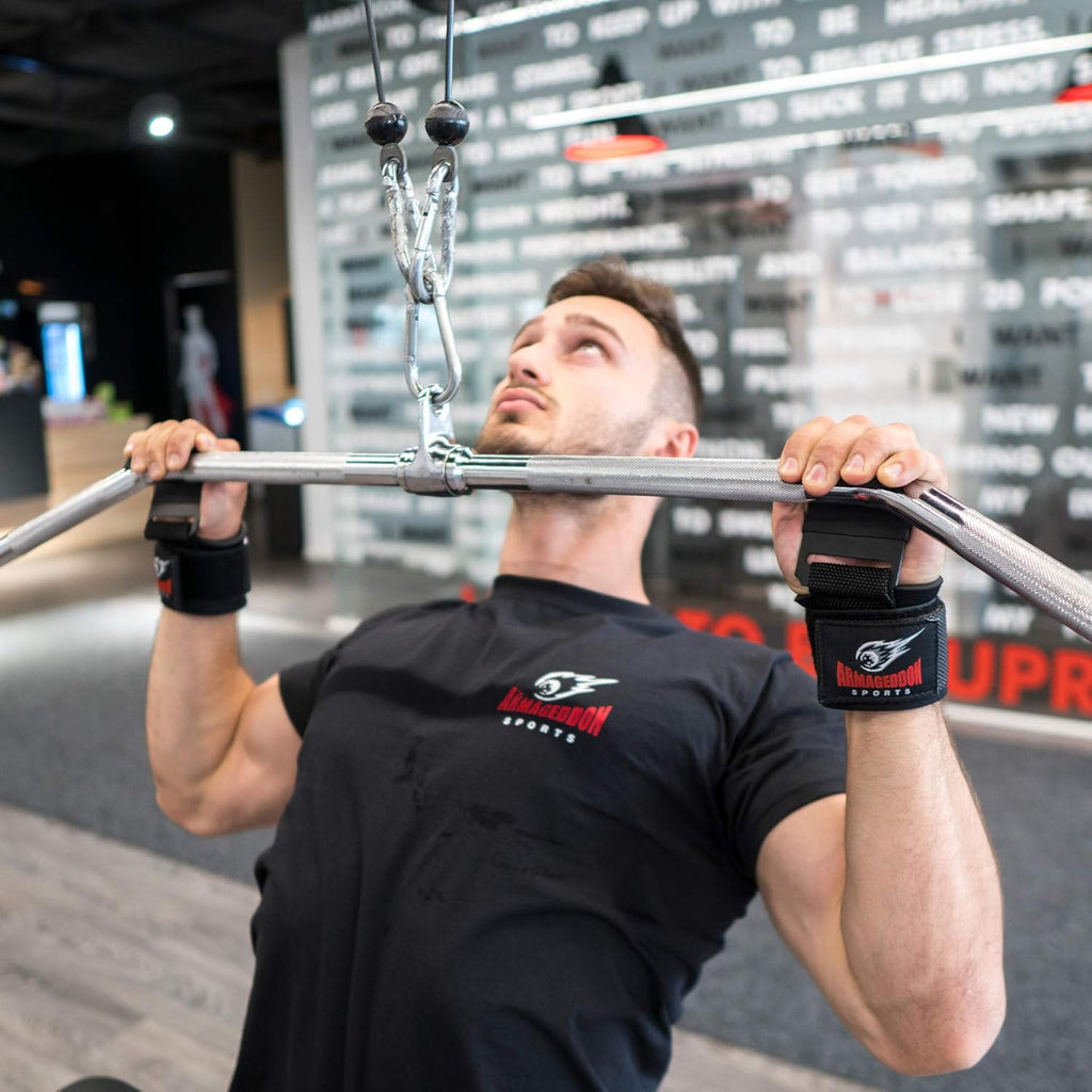 Premium Deadlift Straps - Weight Lifting Grips for Enhanced Performance | Durable Gym Hooks
