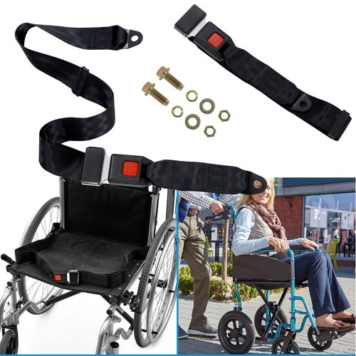 iLSKW Golf Cart Seat Lap Strap Belts Kit Universal Golf Cart Belt Kit Front Rear for EZGO, Yamaha, Club Car, Go Kart, UTV a Pair Not Include Bolts