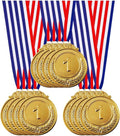 Jauisus Gold Award Medals - Olympic Style 1st Place Trophies for Sports & Competitions | 2 Inches