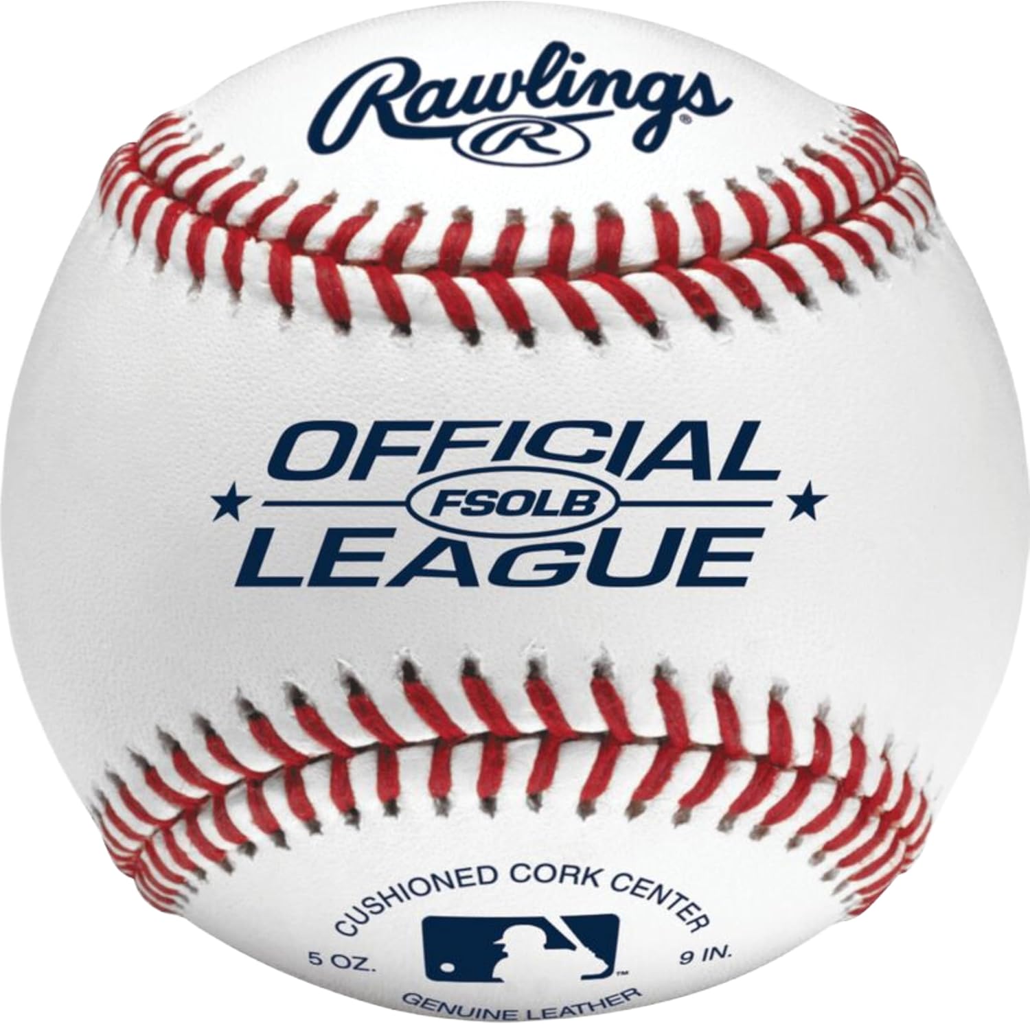 Rawlings Official League Baseballs - Flat Seam Design for Youth/14U | 12 Count Practice Set