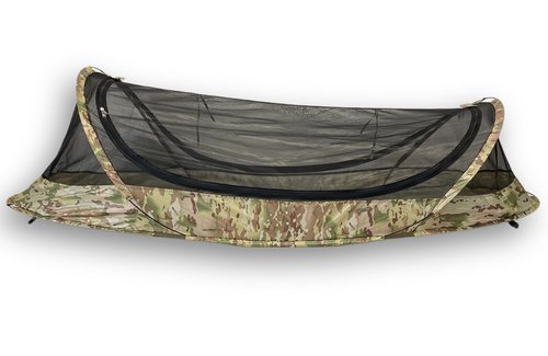USGI Industries Bivy Tent | Lightweight Single Person Sleeping Net System for Outdoors, Camping, Survival, Hiking, Backpack | Mesh Protection (OCP)