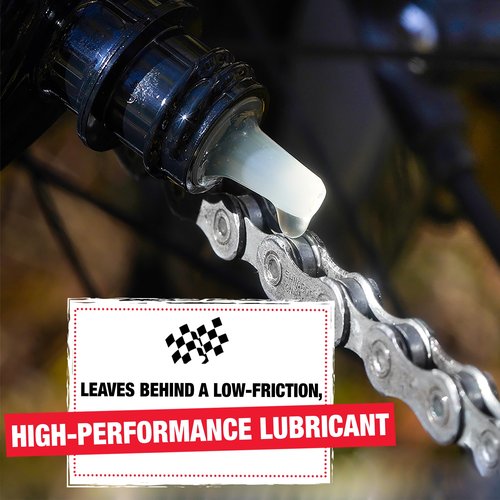 Finish Line 1-Step Bike Chain Cleaner and Lubricant – Cleans, Lubricates & Protects in One Application, Helps Reduce Wear & Friction, Rust Protection for All Bicycle Chains, 4 oz