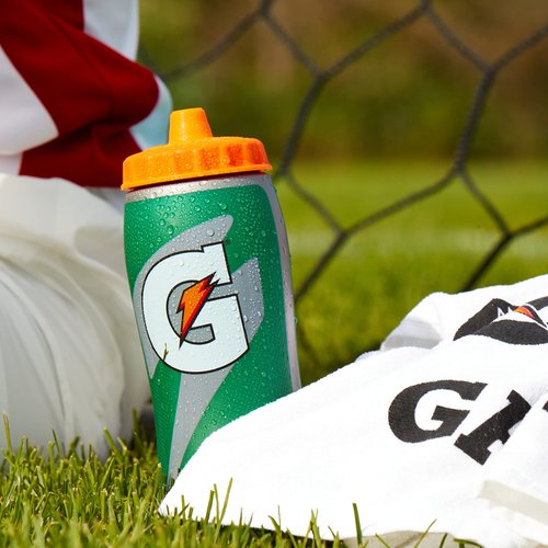 Gatorade 32oz Gator-skin Bottle, Green, One Size