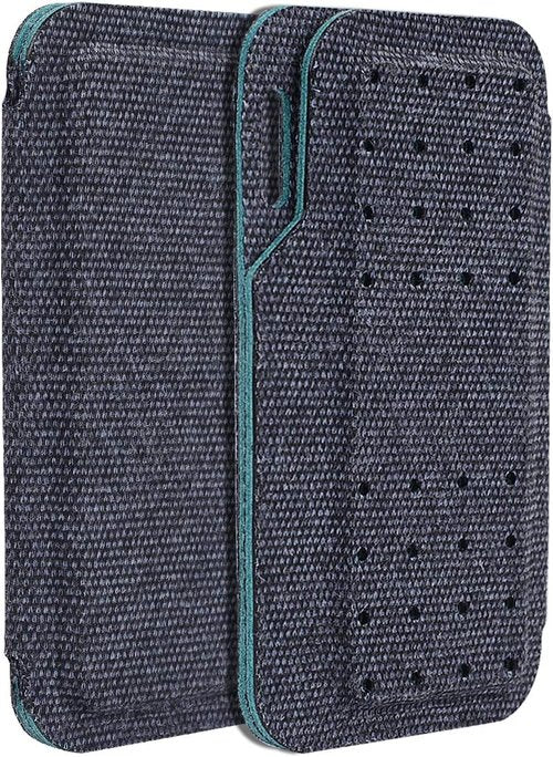 CoBak Kardia Mobile EKG Monitor Case - Compact Travel Design with Magnetic Closure, Dark Blue