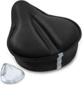 Skiennix Bike Seat Cushion - Gel Cover for Ultimate Comfort | Fits All Bikes (11x10 Inch)