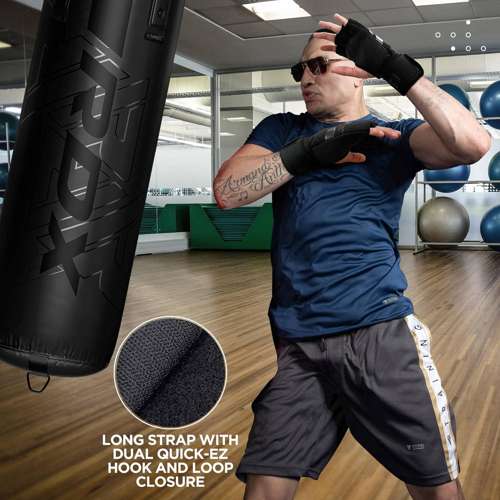 RDX Boxing Inner Gloves - Hybrid Design Hand Wraps for Men & Women | 50cm Long Wrist Support, Neoprene for MMA & Kickboxing