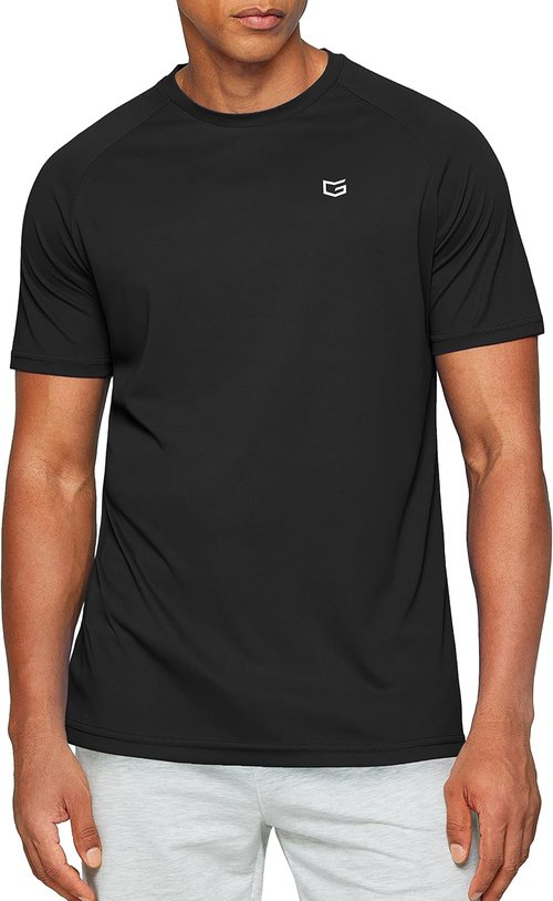 G Gradual Men's Quick Dry Workout T-Shirts - Lightweight Short Sleeve Gym Tee for Running & Hiking