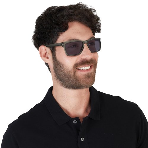 Oakley OO9448 Sylas Sunglasses, Grey Smoke/Prizm Grey, 57 mm