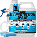 UV Protection Spray - Non-Greasy Matte Finish for Outdoor Surfaces | Reduces Fading, Cracking & Stains - Includes Sprayer & Towel