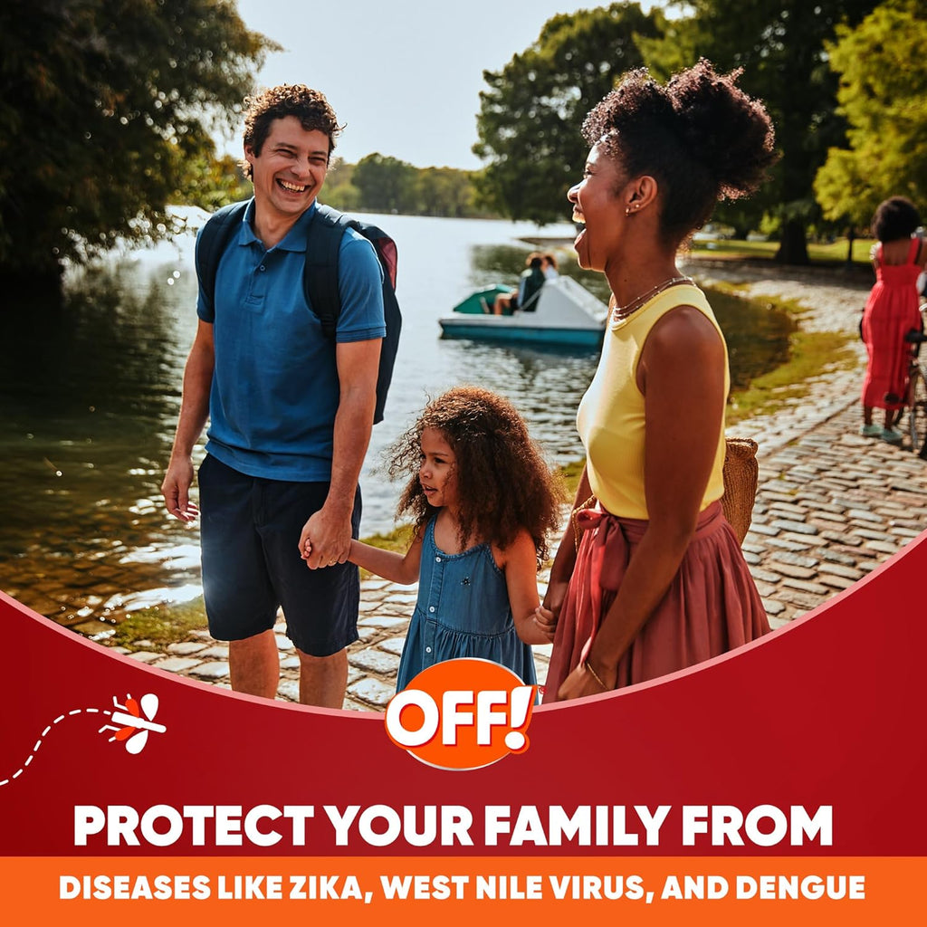 OFF! Active Insect Repellent - Sweat-Resistant Formula for Outdoor Protection