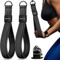 RENRANRING Tricep Rope Cable Attachment - 13-Inch Exercise Handles for Strength Training & Recovery