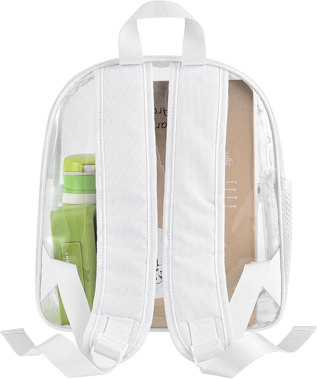 USPECLARE Clear Backpack - Stadium Approved 12x6x12 Waterproof Bag for Events & Concerts