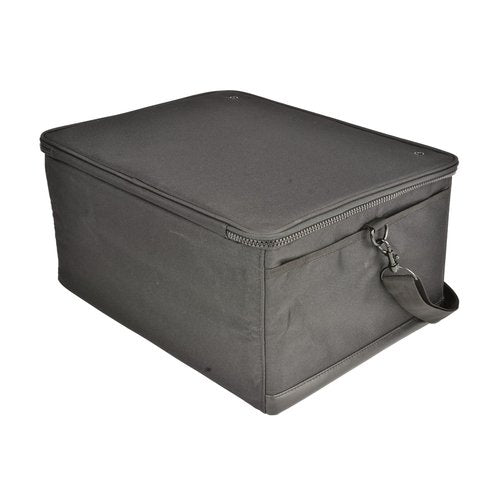 Northwest Coast Golf Shoe Bag - Trunk Organizer with Lock and Shoulder Strap - Large Travel Bag for Accessories and Clothing - Includes Golf Tee Bag