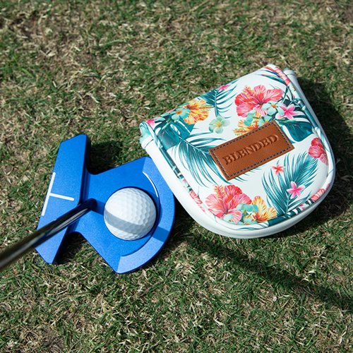 BAIRBRE Golf Club Covers Driver Covers Fairway Wood Headcover Hybrid Cover Leather Mallet Putter Covers Blade Headcovers Golf Head Covers for Most Brand (for Df3 Putter)