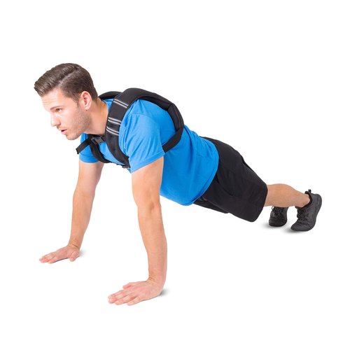 ProsourceFit Exercise Weighted Training Vest - 10lb, Black